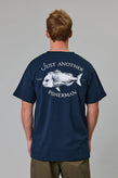 Just Another Fisherman Snapper Sea Tee - Navy