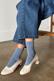 Le Bon Shoppe Sneaker Socks - Denim