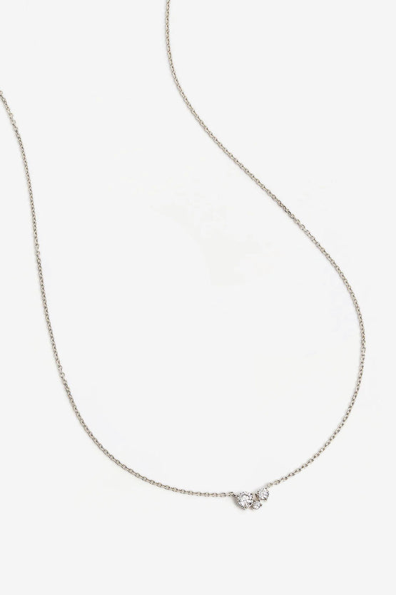 By Charlotte Whispers Of Love Necklace - Silver
