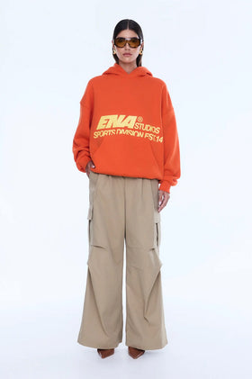 Ena Pelly Soleil Hoodie - Burnt Orange