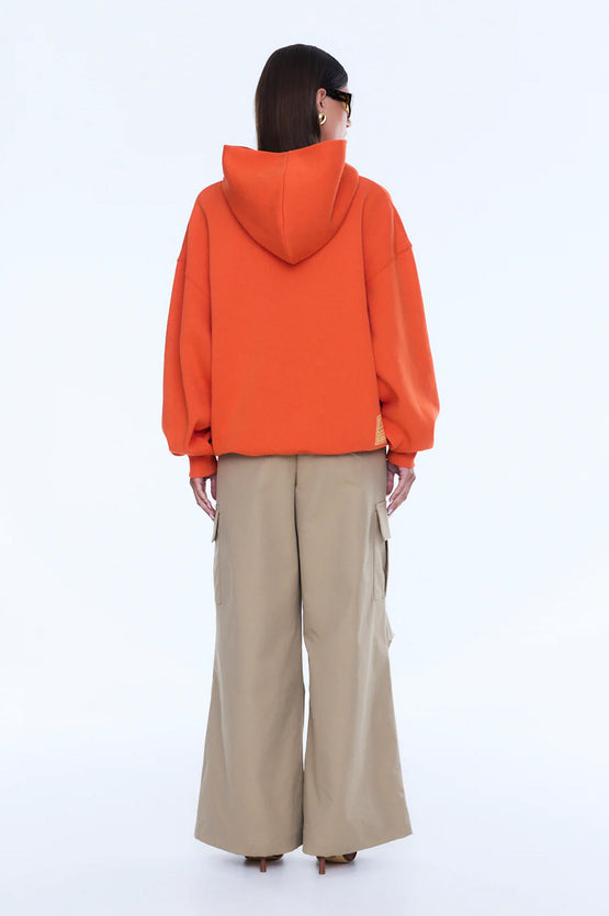 Ena Pelly Soleil Hoodie - Burnt Orange