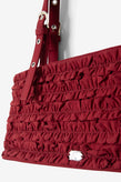 Damson Madder Sophia Ruffle Bag - Red Pear