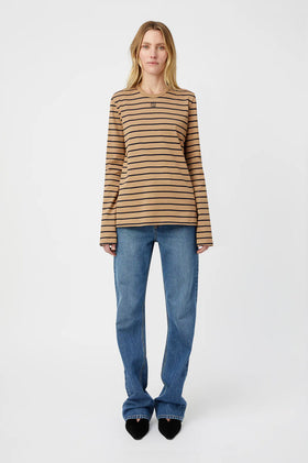 Camilla and Marc Sora LS Tee - Tan