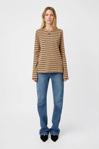 Camilla and Marc Sora LS Tee - Tan