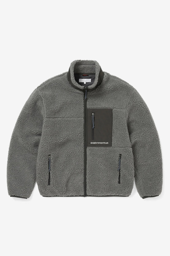 Thisisneverthat SP Sherpa Jacket - Charcoal