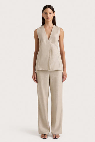Faithful The Brand Sanne Pant - Oatmeal