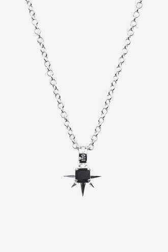Stolen Girlfriends Club Cosmic Spike Necklace - Silver