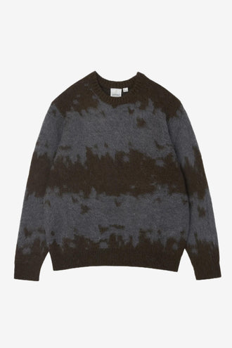 Gramicci Mohair Splatter Sweater - Slate