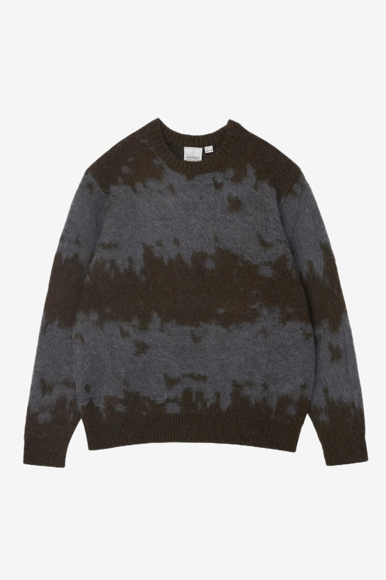 Gramicci Mohair Splatter Sweater - Slate