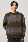 Gramicci Mohair Splatter Sweater - Slate