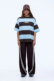 Ena Pelly Sport Stripe Tee - Cloud/Cocoa