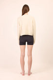 Pharlain Squares Cardi - Cream