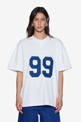 Ksubi 99 Jersey Boyfriend SS Tee - White