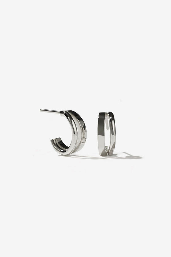 Meadowlark Bliss Hoops Small - Silver