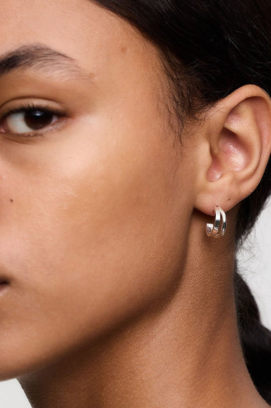 Meadowlark Bliss Hoops Small - Silver