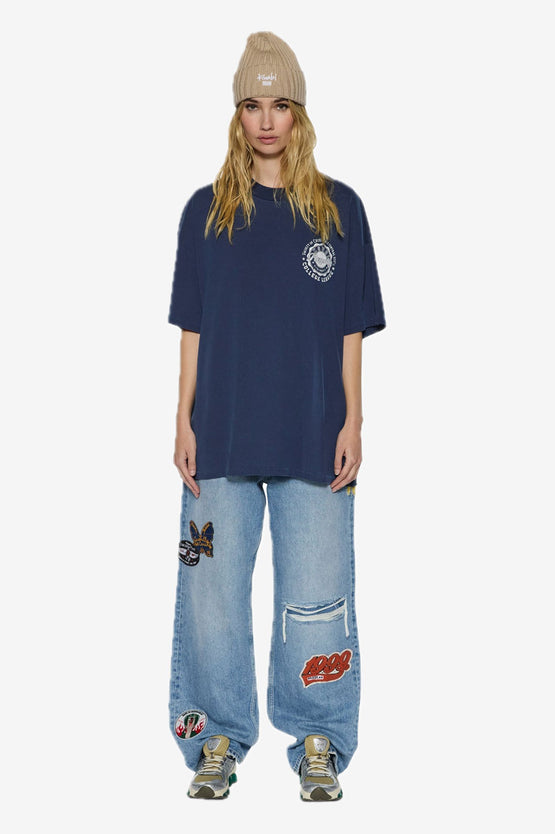 Ksubi Stacks Boyfriend SS Tee - Ink