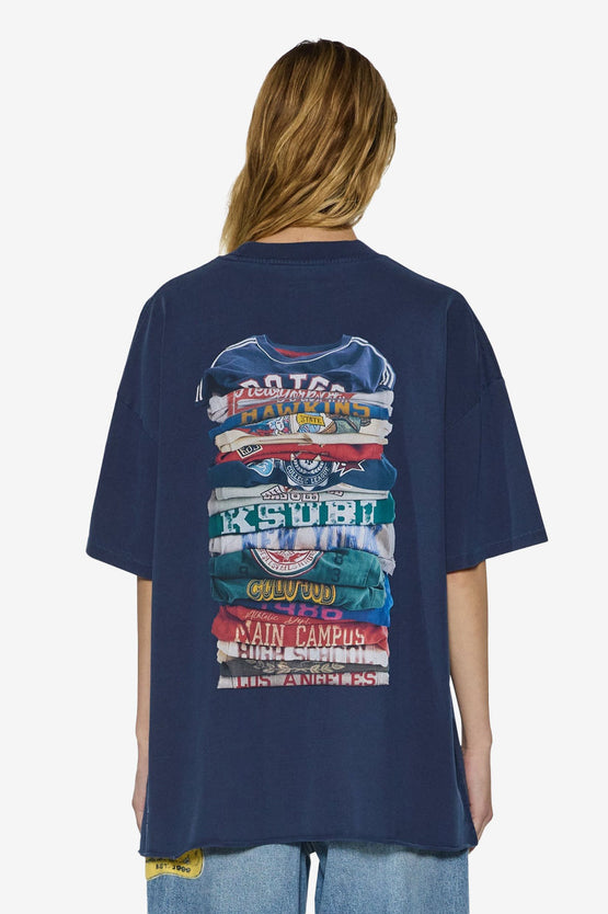 Ksubi Stacks Boyfriend SS Tee - Ink