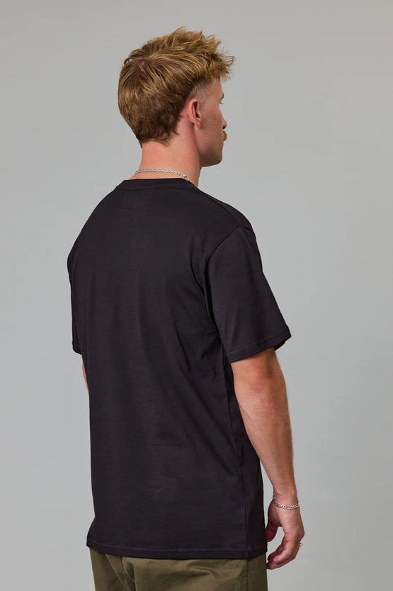 Just Another Fisherman Stamp Sea Tee - Black