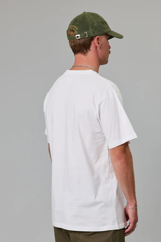 Just Another Fisherman Stamp Sea Tee - White