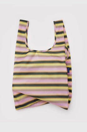 Baggu Standard Bag - Gradient Stripe Pink Yellow
