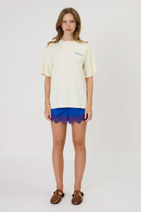 Remain Star Tee - Washed Ivory