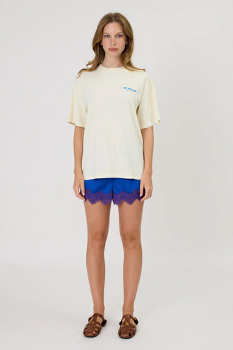 Remain Star Tee - Washed Ivory