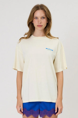 Remain Star Tee - Washed Ivory