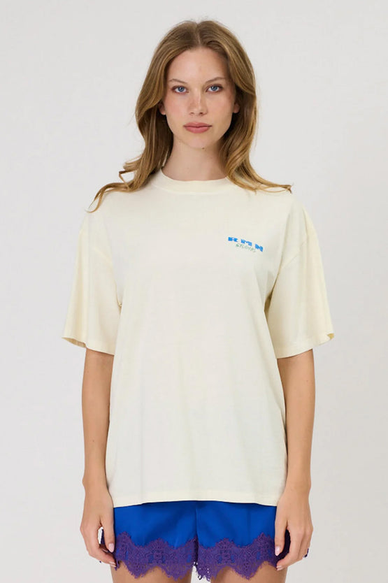 Remain Star Tee - Washed Ivory