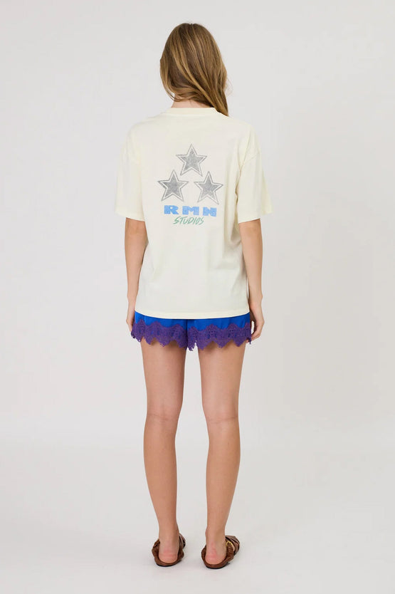 Remain Star Tee - Washed Ivory