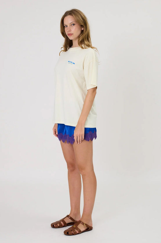 Remain Star Tee - Washed Ivory