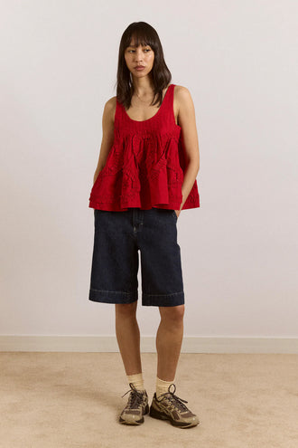 Damson Madder Stella Cami - Red