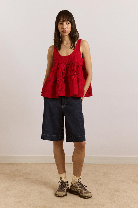 Damson Madder Stella Cami - Red