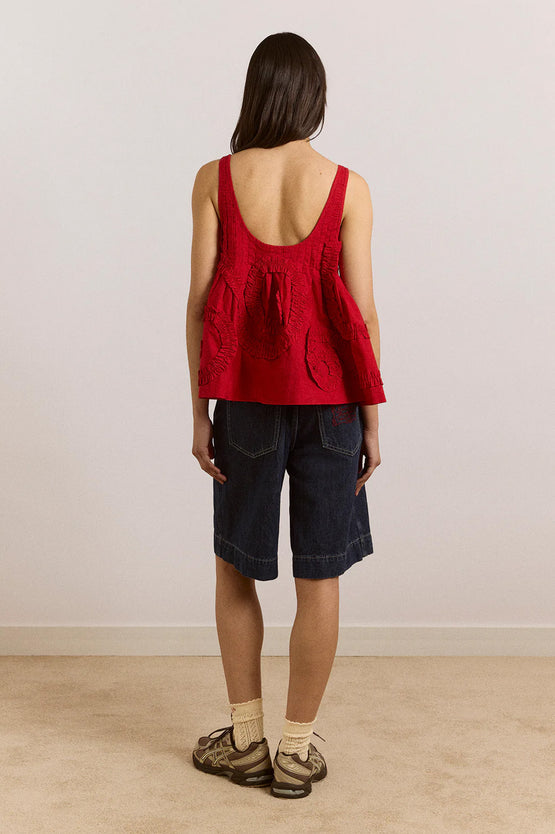 Damson Madder Stella Cami - Red