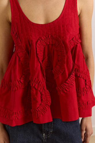 Damson Madder Stella Cami - Red