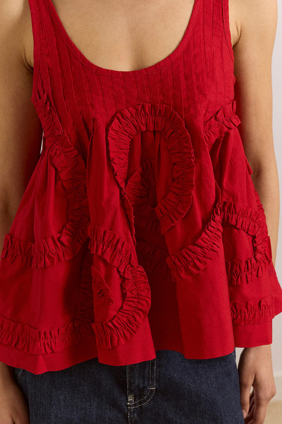 Damson Madder Stella Cami - Red