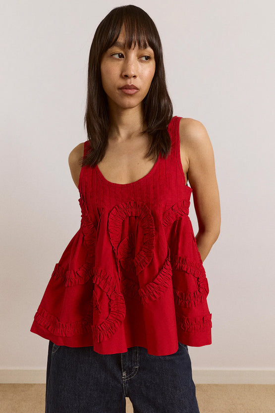 Damson Madder Stella Cami - Red