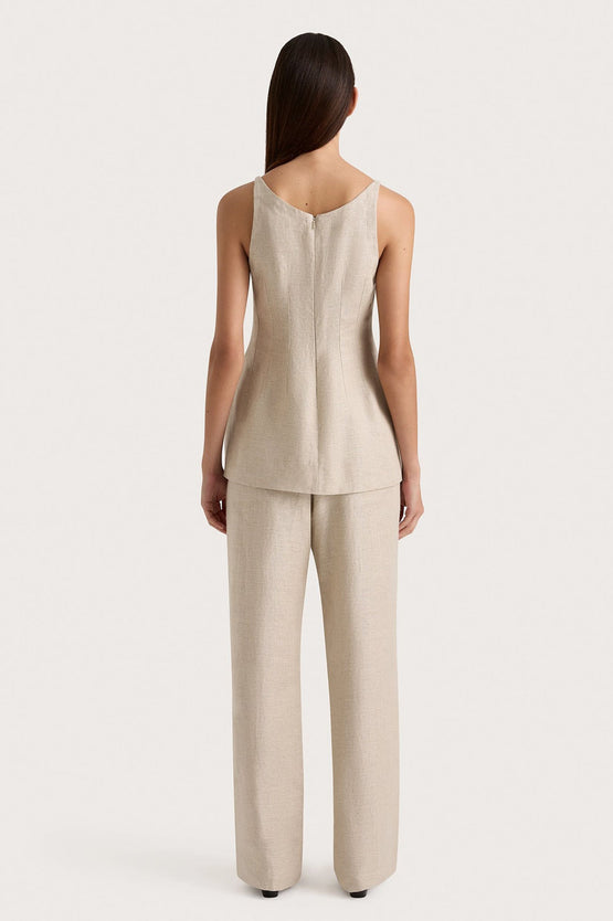 Faithful The Brand Sanne Top - Oatmeal