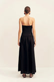 Shona Joy Effie Strapless Maxi - Black