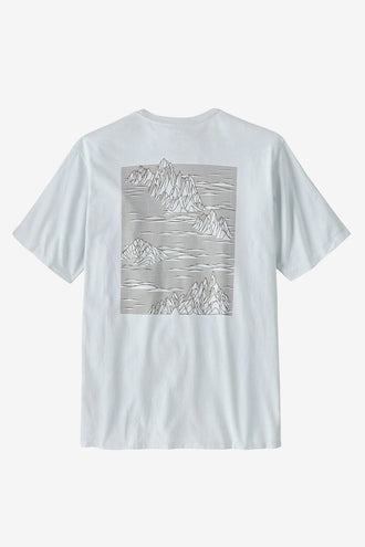 Patagonia Strataspire Responsibili Tee - White
