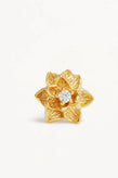 By Charlotte Bloom Within Lotus Stud Earrings - Gold