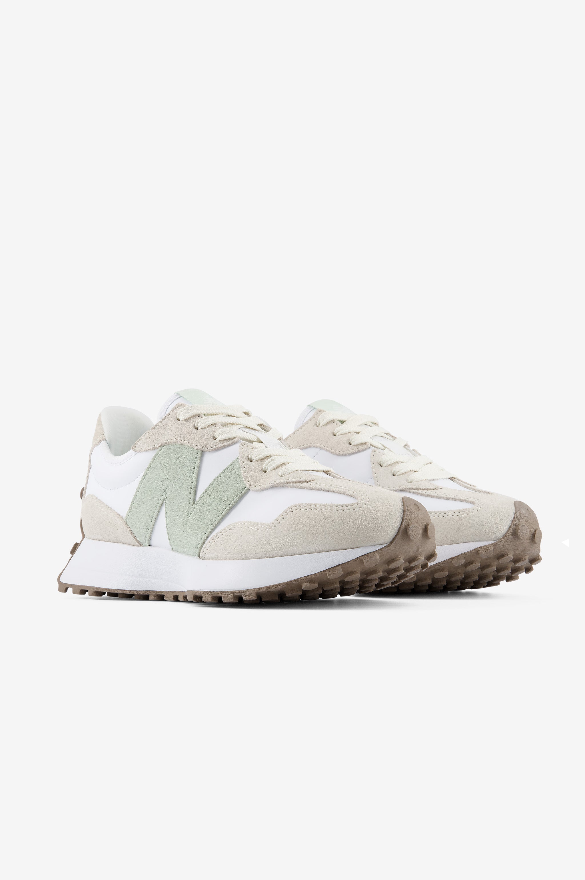 New Balance WS327SUB - Angora with White and Silver Moss