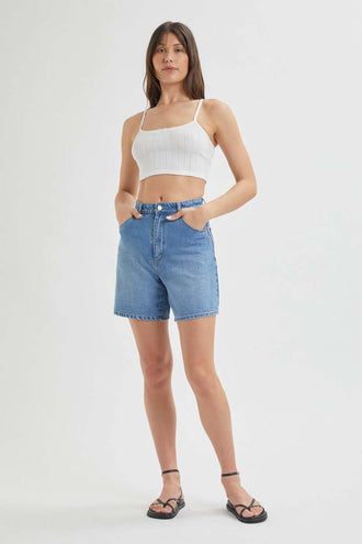 Rollas Super Mirage Shorts - Ranch Blue