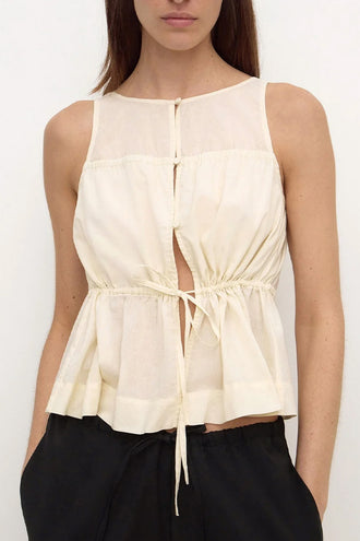 Assembly Suzie Top - Vanilla