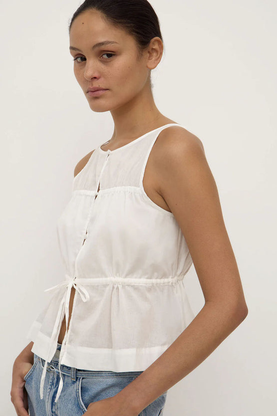Assembly Suzie Top - White