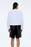 Ena Pelly Anniversary Sweatshirt - White Marle