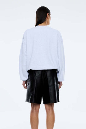 Ena Pelly Anniversary Sweatshirt - White Marle