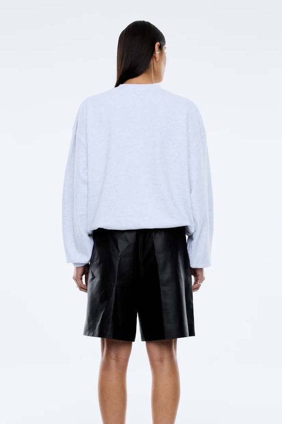 Ena Pelly Anniversary Sweatshirt - White Marle
