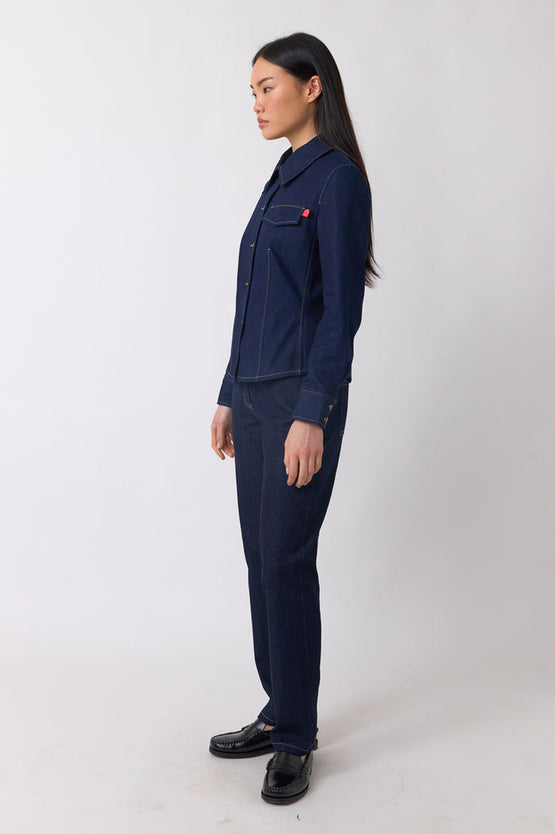 Sylvester Denim Gallery Jacket - Indigo