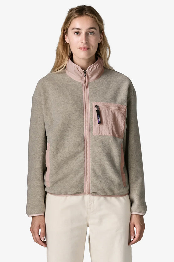 Patagonia Synch Jacket - Oatmeal Pink Frost