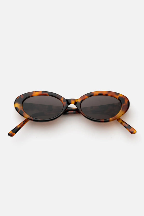 Lu Goldie Sylvie Sunglasses - Tortoise